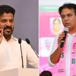 KTR Criticizes Congress Government During Mahabubabad Meeting